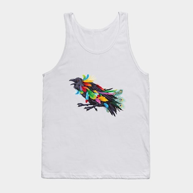 Crow Tank Top by altoro